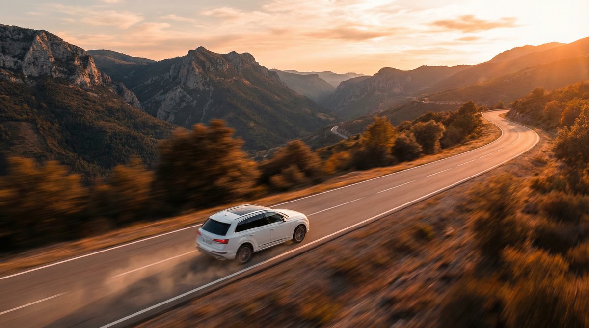 同人动漫 SUV山路驾驶视频